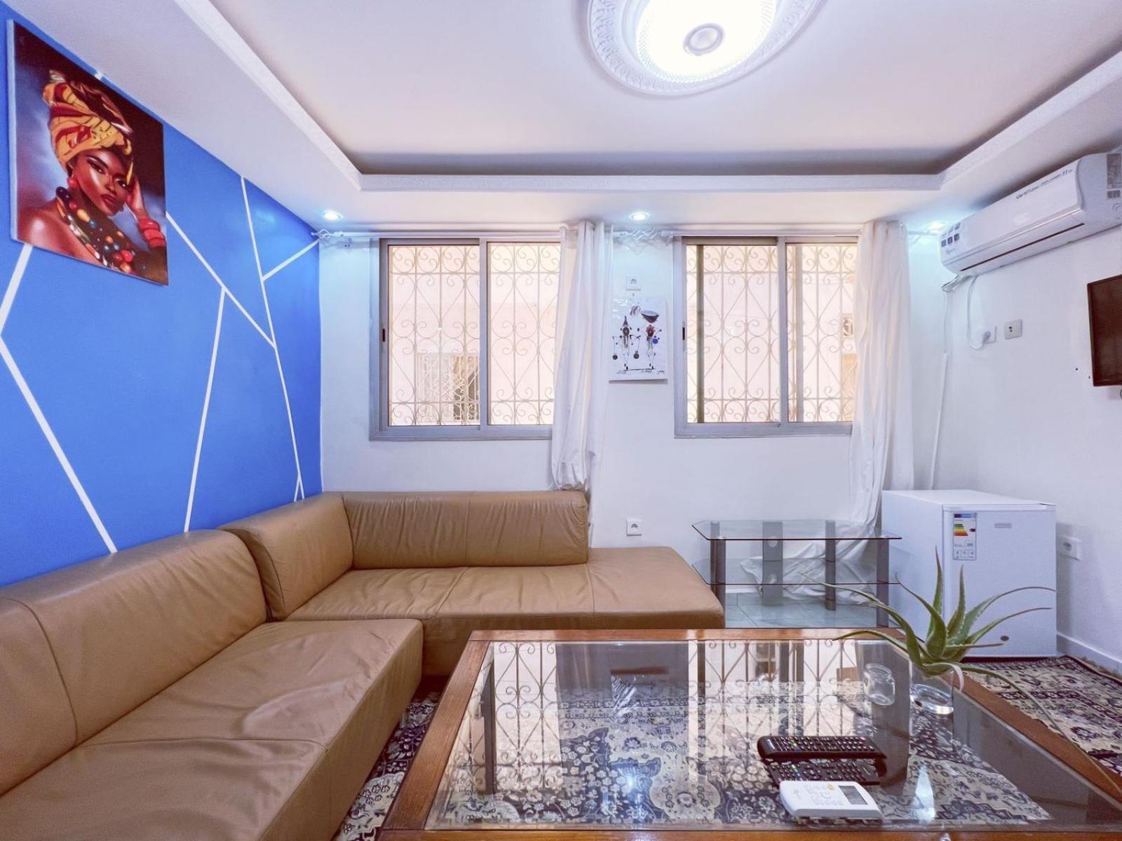 Residence Kane Diallo- Appartements Elegants Et Centraux A 达喀尔 外观 照片